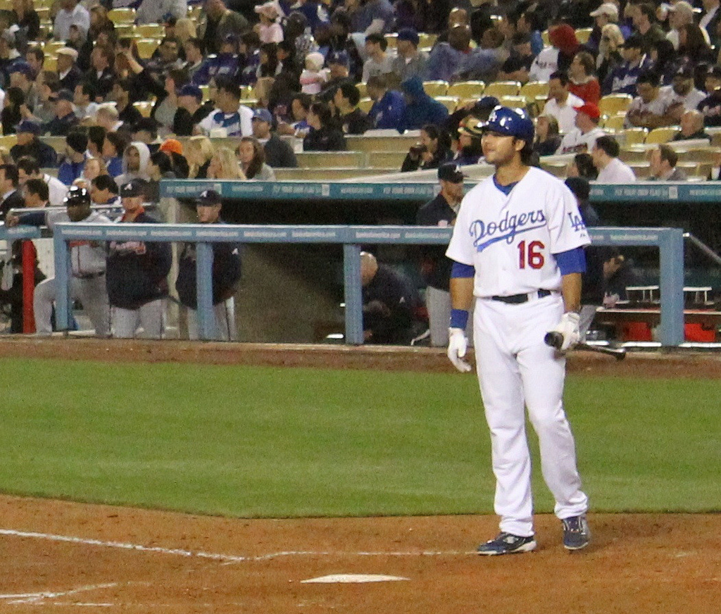 Dodgers Outfielder, Andre Ethier